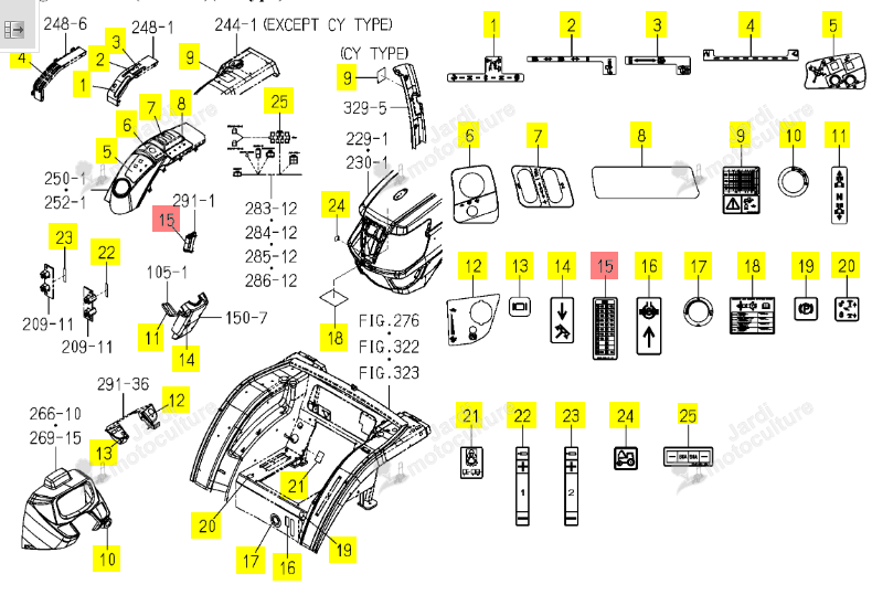 Étiquette Fusible Iseki 1816-902-021-00