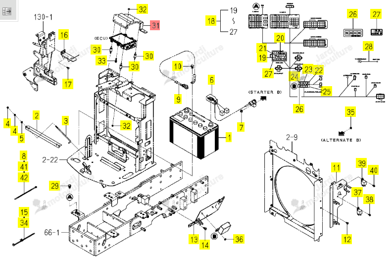 SUPPORTECU ISEKI 1816-650-500-00
