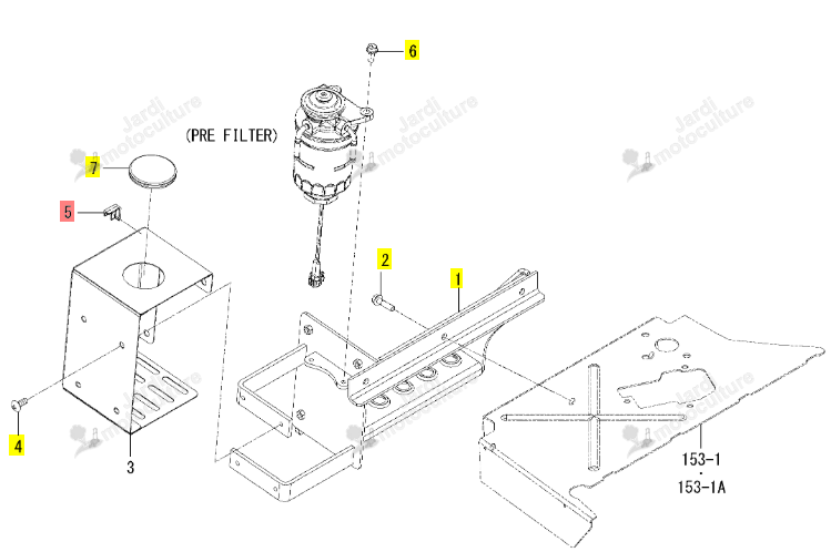 Protection Filtre GO ISEKI 1817-111-001-00