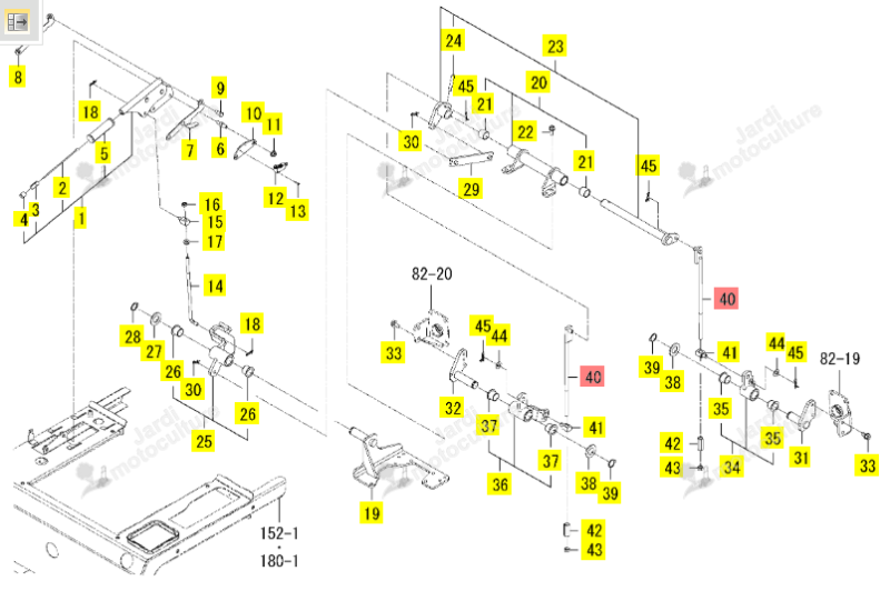 BIELLEM10X310 ISEKI 1817-313-740-20