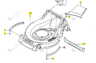Protecteur Gauche Iseki 2500-401-002-00