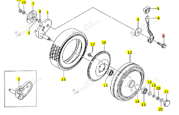 BOULON ISEKI 2500-386-002-40
