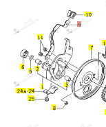 Levier ISEKI 2500-376-013-20