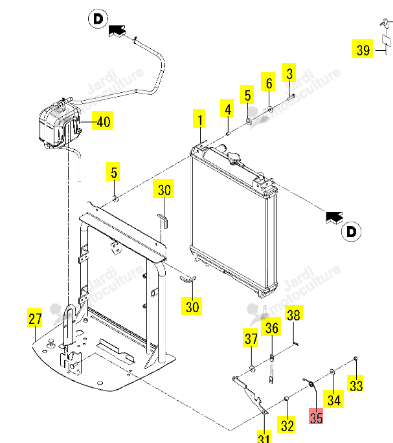 SPRING/HT020 ISEKI 1813-102-005-00