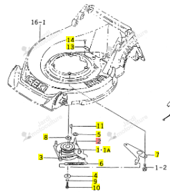 VIS SW519/521 ISEKI 2500-210-301-00