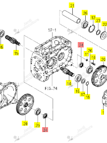 ECROU ISEKI 1817-306-003-00