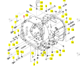 Carter de Transmission ISEKI 1817-201-001-00