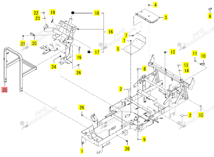 Armature Iseki 1852-410-280-00