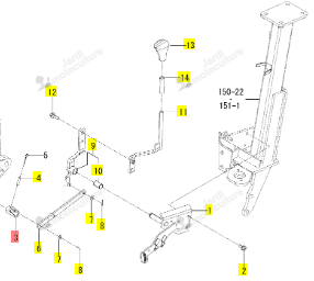 BRAS INF ISEKI 1855-266-220-00