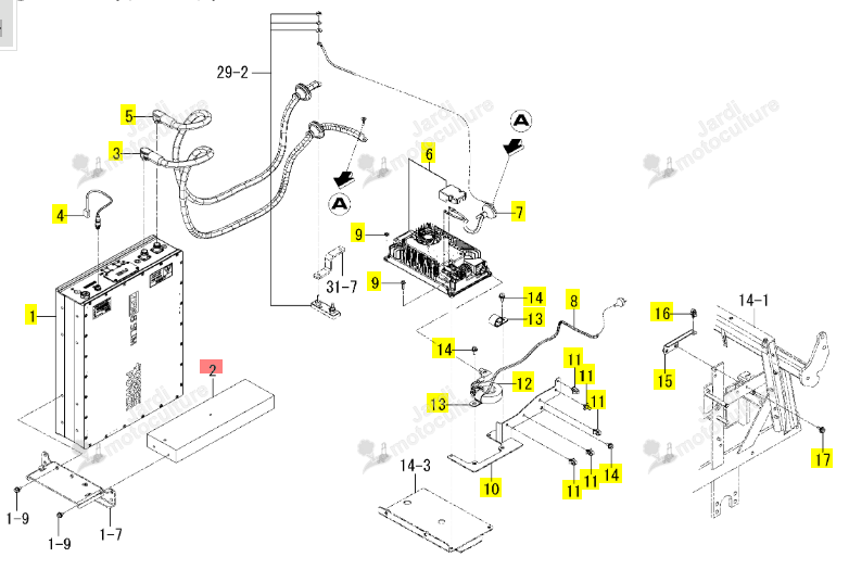 CONTREPOID (20) ISEKI 1852-113-001-00