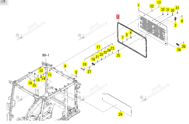 Joint Iseki 1848-742-003-00