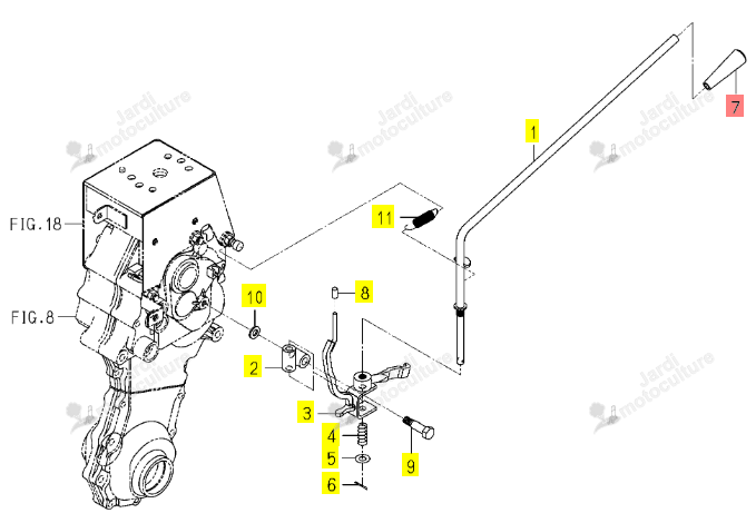 Manette Iseki 2180-831-007-00