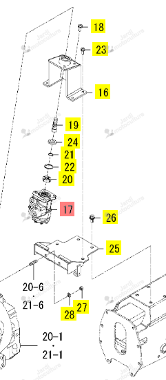 ORBITROL ISEKI 1855-407-300-00