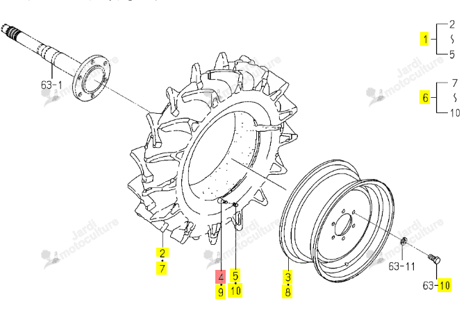 Valve ISEKI 1855-317-212-00