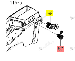 PRISE USB AILE ISEKI 1855-680-310-00