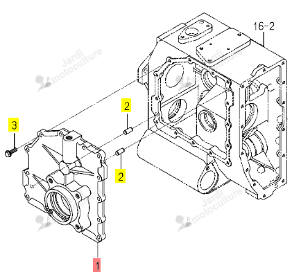 Carter PTO ISEKI 1832-241-001-00