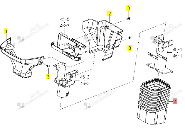 Soufflet Iseki 1832-603-001-10