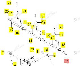 Goupille 05x66 Iseki 1845-512-005-10