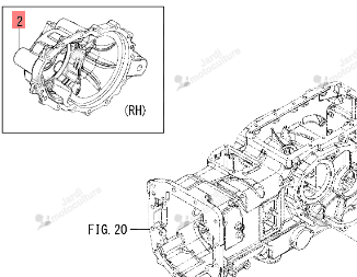 Arbre PTO Ventrale Iseki 1848-229-002-00