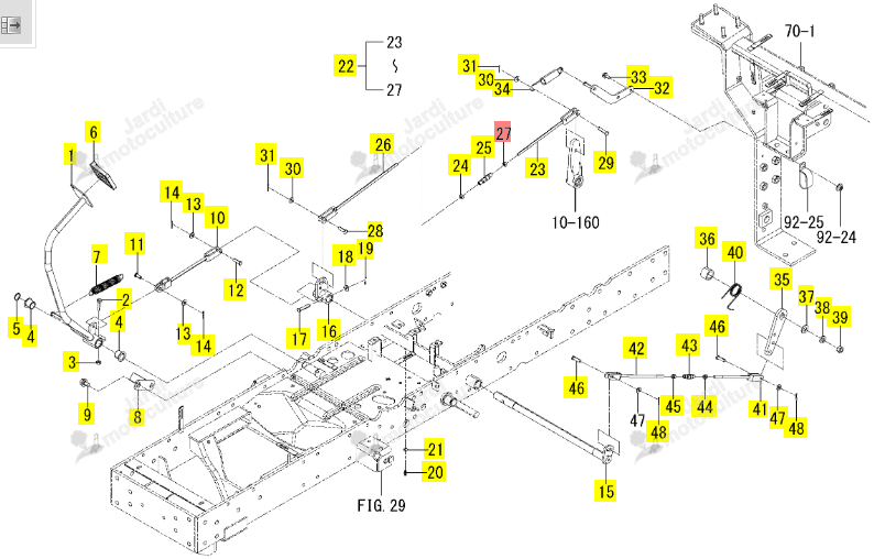 ECROU SM/LH/M08 ISEKI 1836-312-048-10