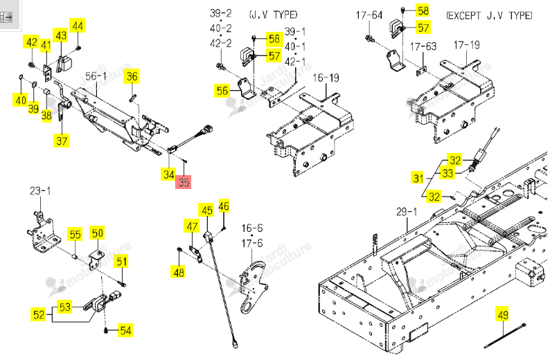 VIS 03X20 ISEKI 1836-680-044-00