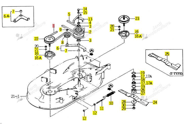 Courroie ISEKI 8650-101-002-00