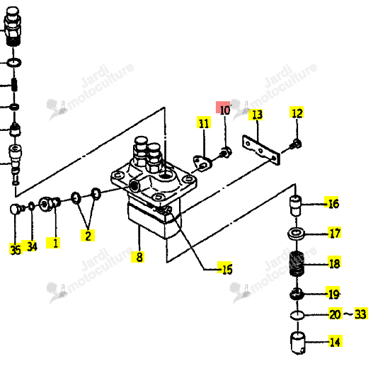 VIS ISEKI 6215-619-022-00
