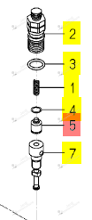 Clapet Iseki 6215-641-006-00