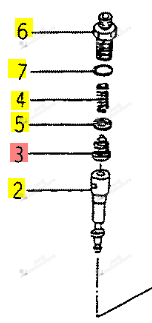Clapet Iseki 6215-641-007-00
