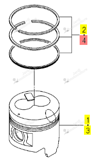 Segment ISEKI 6212-126-028-00