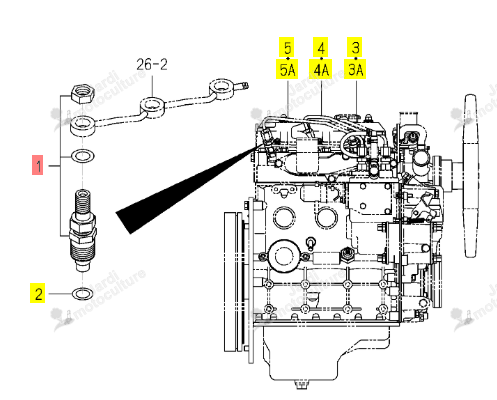 Injecteur ISEKI 6215-300-035-00