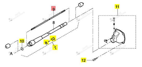 Flexible ISEKI 64021-135
