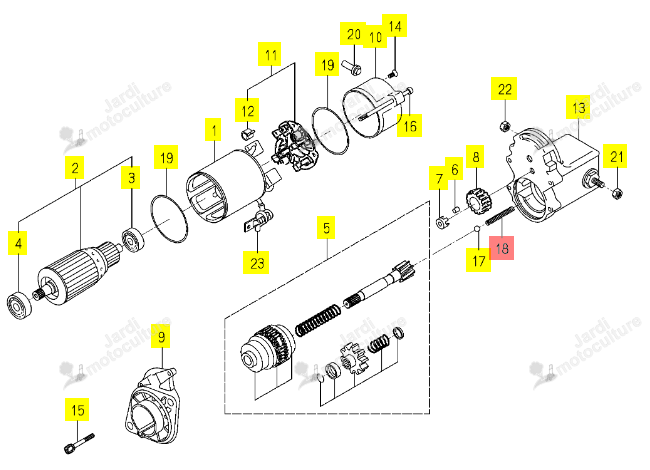 Ressort ISEKI 6281-129-044-00