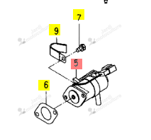Relais Bobine d'Électrovanne Iseki 6281-910-001-00