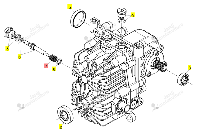 Ressort By-Pass Iseki 68013-420