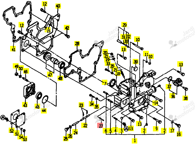 Goupille ISEKI 6209-740-001-00