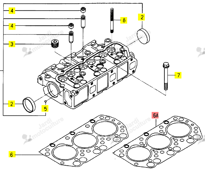 Joint de Culasse ISEKI 6211-141-006-40