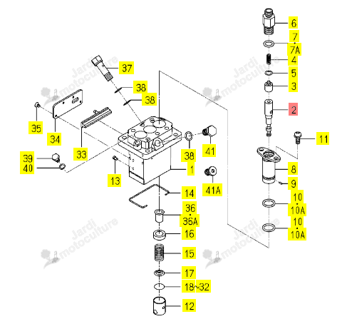 Piston ISEKI 6215-631-004-00