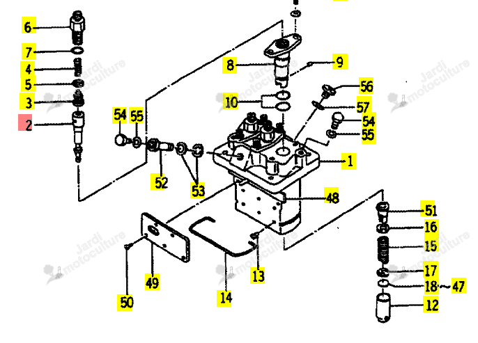 Piston ISEKI 6215-631-017-00