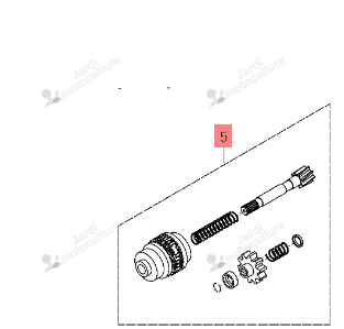 LANCEUR ISEKI 6281-124-011-00