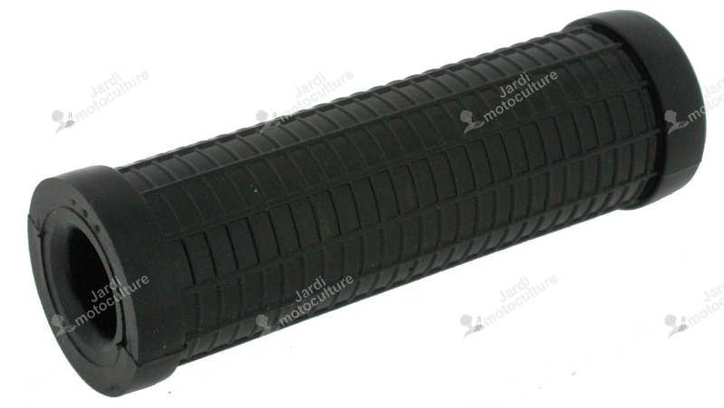 Poignée ronde en caoutchouc adaptable, Ø int 22mm, longueur 125mm