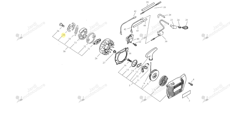 Ressort Plat Echo V453000100