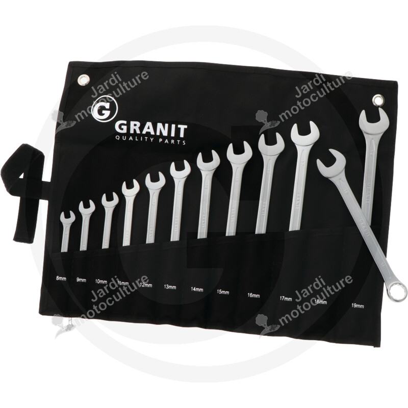 GRANIT BLACK EDITION Clés Mixtes 8-19 mm