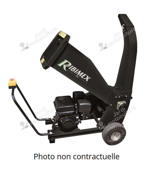 Broyeur de végétaux thermique RIBIMEX PRBVB196TH