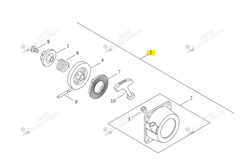 Lanceur Complet A051001411 Echo