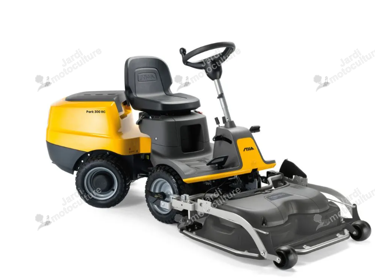 Tondeuse autoportée frontale STIGA Park 300 RC – 432 cm³ – Plateau 95 cm inclus