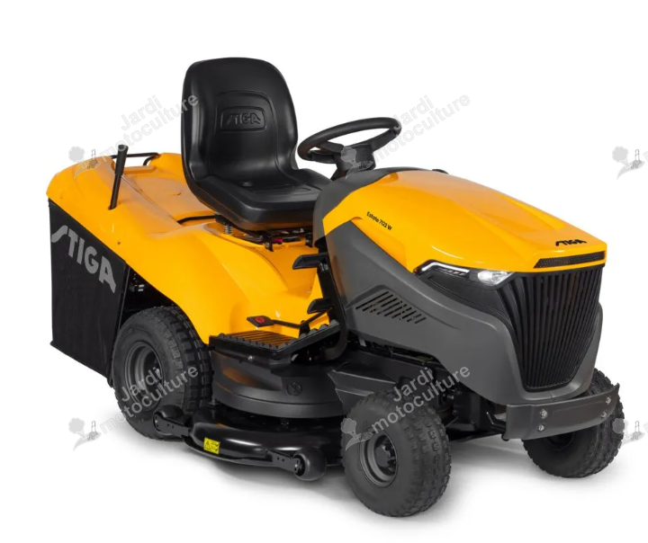 Tondeuse autoportée STIGA Estate 7122 W – 122 cm – Bicylindre – Bac 300 L