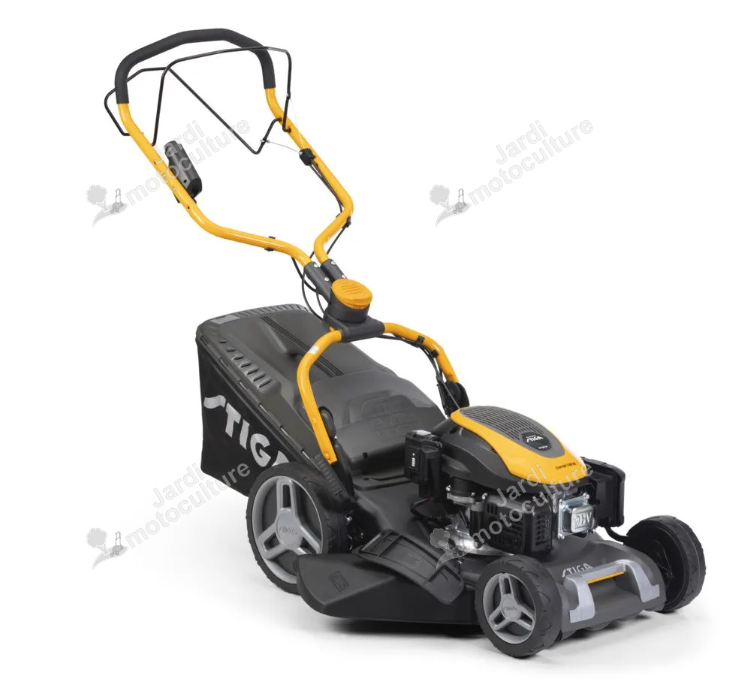 Tondeuse thermique tractée STIGA Combi 748 SE – 46 cm – Démarrage électrique
