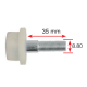 VIS DE LAME POUR TONDEUSE ELECTRIQUE CASTELGARDEN / GGP / STIGA381004352/1 -