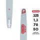 Guide tronçonneuse Oregon 200PXBK095 Advance cut 50 cm
